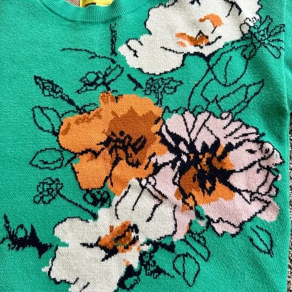 Maeve Floral Knit Sweater - Picture 5 of 8